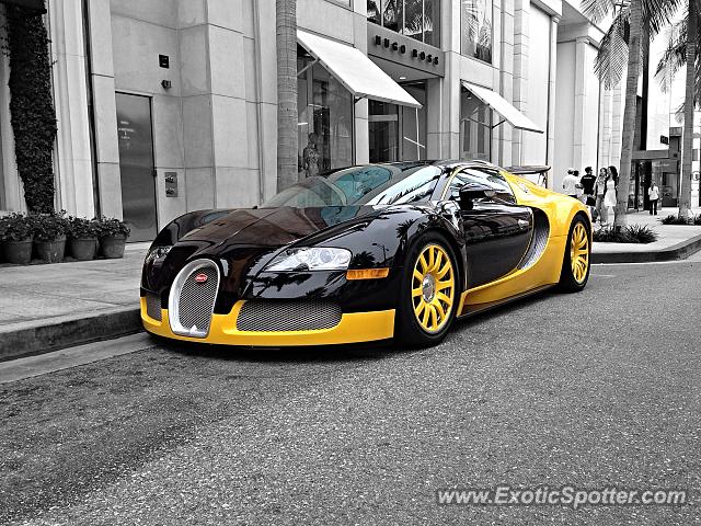 Bugatti Veyron spotted in Beverly Hills, California