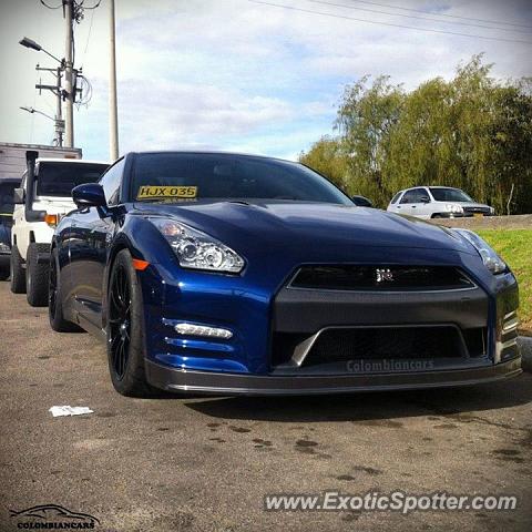 Nissan GT-R spotted in Bogota, Colombia