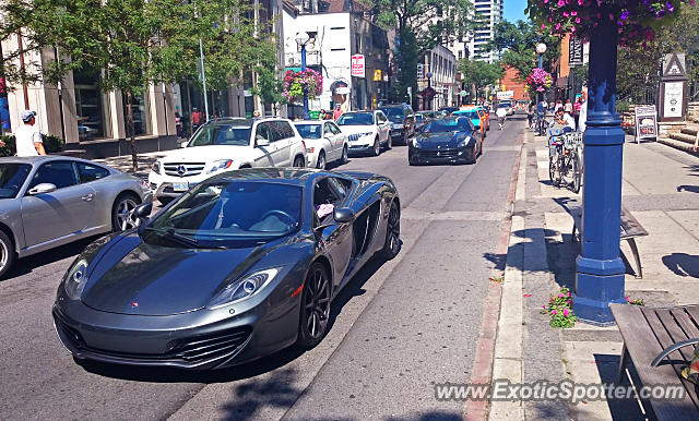 Mclaren MP4-12C spotted in Toronto, Ontario, Canada