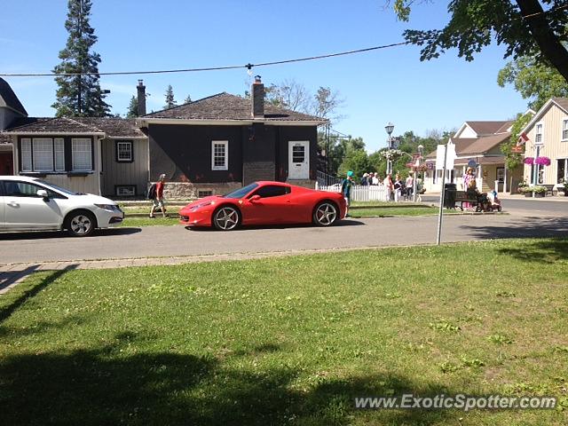 Ferrari 458 Italia spotted in Toronto, Canada