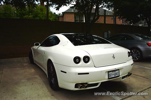 Ferrari 612 spotted in Dallas, Texas