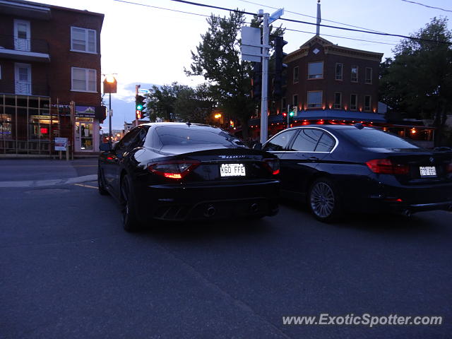 Maserati GranTurismo spotted in Québec, Canada