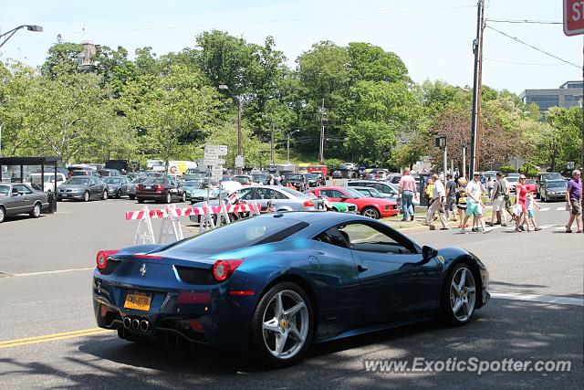 Ferrari 458 Italia spotted in Greenwich, Connecticut