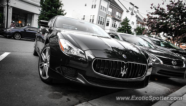 Maserati Quattroporte spotted in Charlotte, North Carolina