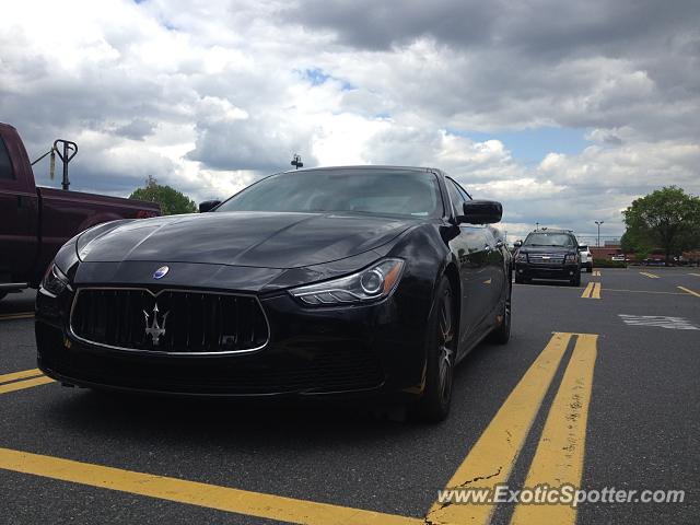 Maserati Ghibli spotted in Easton, Pennsylvania