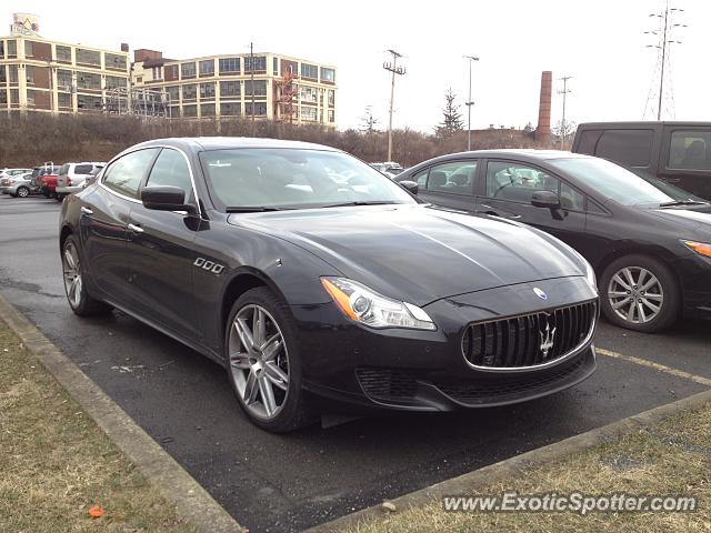 Maserati Quattroporte spotted in Easton, Pennsylvania
