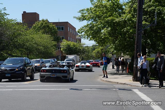 Lamborghini Aventador spotted in Greenwich, Connecticut