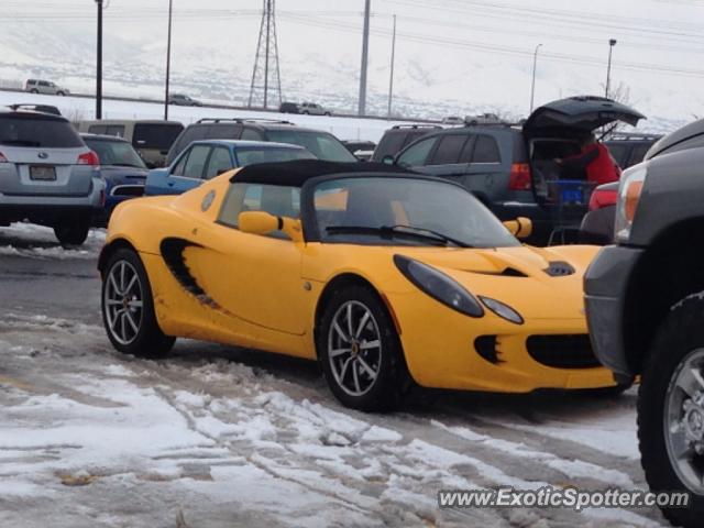 Lotus Elise spotted in Riverton, Utah