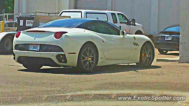 Ferrari California spotted in Cincinnati, Ohio