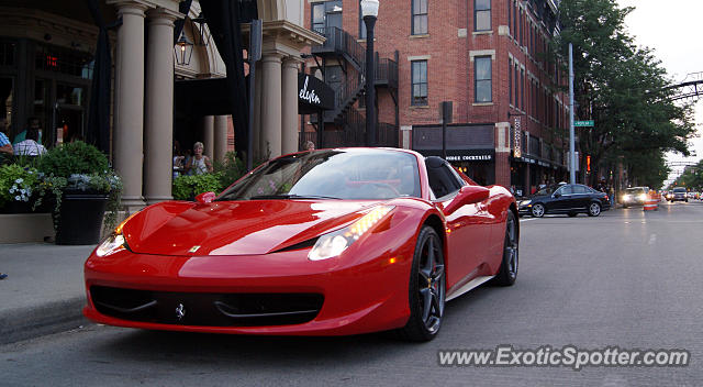 Ferrari 458 Italia spotted in Columbus, Ohio