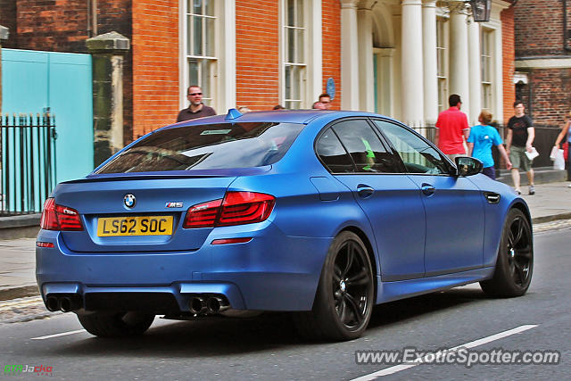 BMW M5 spotted in York, United Kingdom