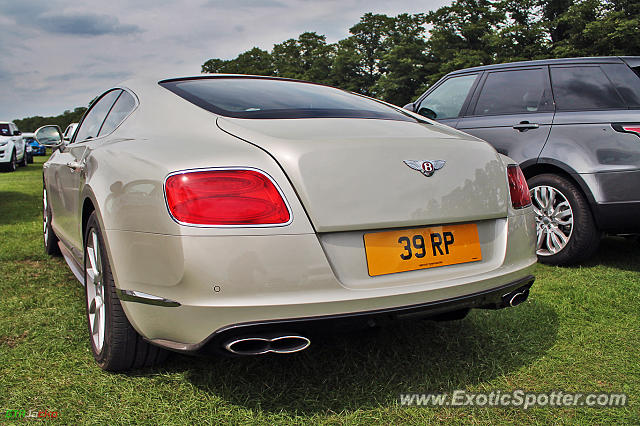 Bentley Continental spotted in York, United Kingdom