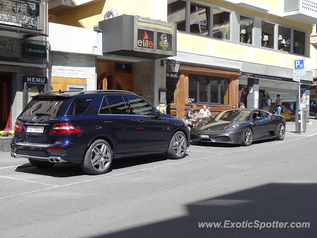 Ferrari F430 spotted in St Moritz, Switzerland