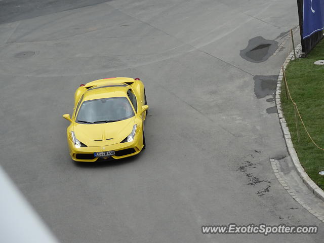 Ferrari 458 Italia spotted in St Moritz, Switzerland