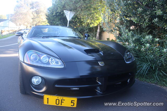 Dodge Viper spotted in Sydney, Australia