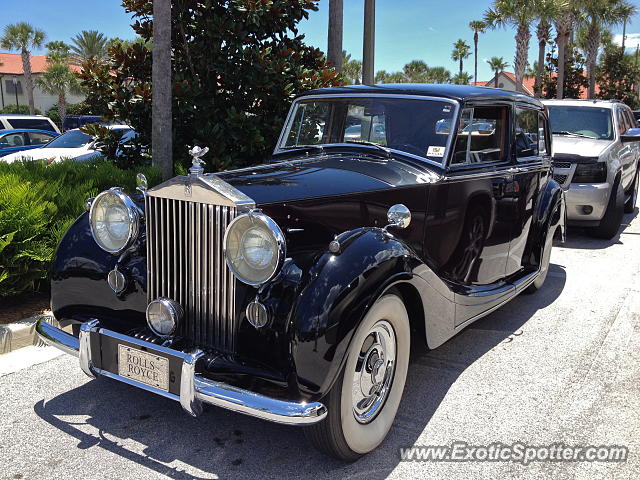 Rolls Royce Silver Wraith spotted in Ponte Vedra, Florida