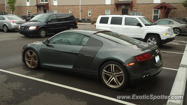 Audi R8 spotted in East Lansing, Michigan