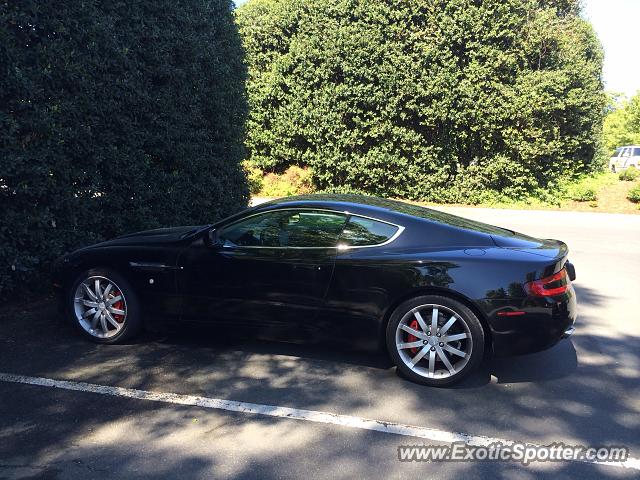 Aston Martin DB9 spotted in Charlotte, North Carolina