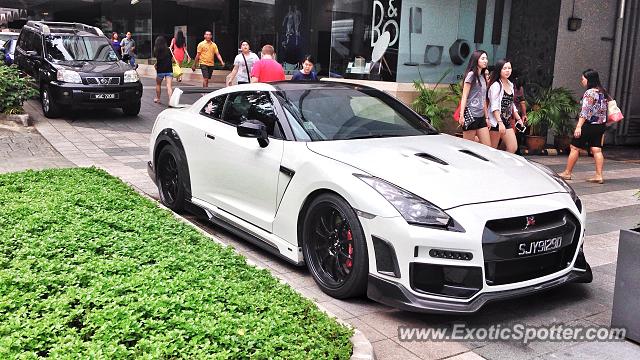 Nissan GT-R spotted in Orchard Road, Singapore