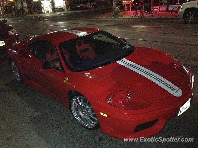 Ferrari 360 Modena spotted in Toronto, Canada