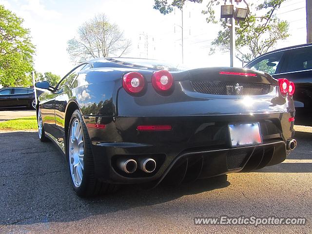 Ferrari F430 spotted in Highland Park, Illinois