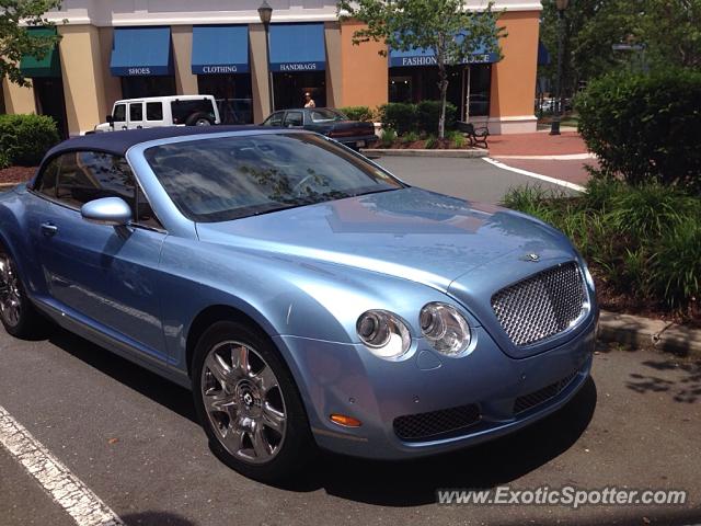 Bentley Continental spotted in Charlotte, North Carolina