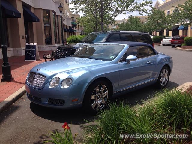 Bentley Continental spotted in Charlotte, North Carolina