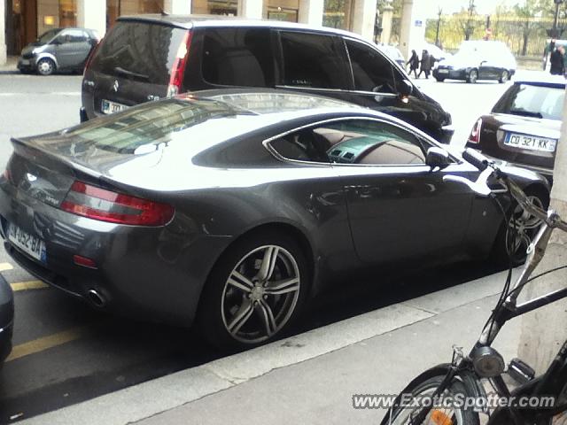 Aston Martin Vantage spotted in Paris, France