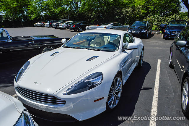 Aston Martin Virage spotted in Cincinnati, Ohio