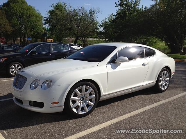 Bentley Continental spotted in Charlotte, North Carolina