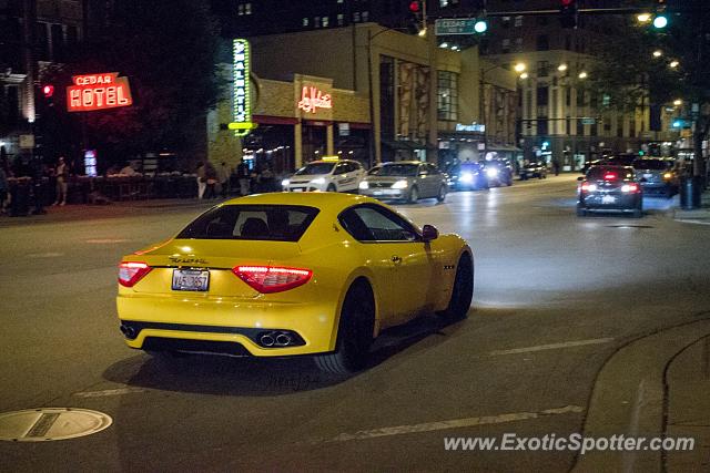 Maserati GranTurismo spotted in Chicago, Illinois