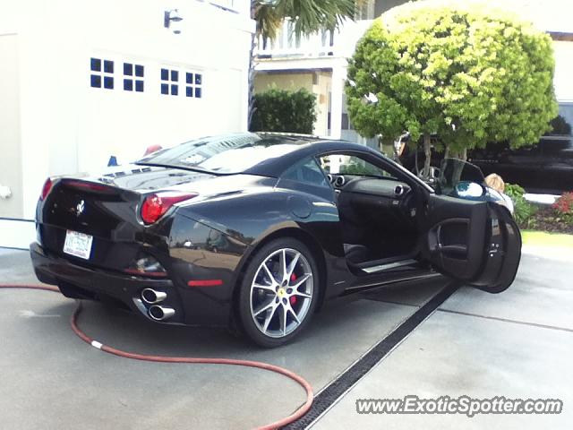 Ferrari California spotted in Wilmington, North Carolina