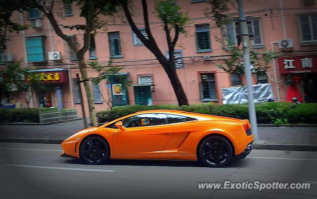 Lamborghini Gallardo spotted in Shanghai, China