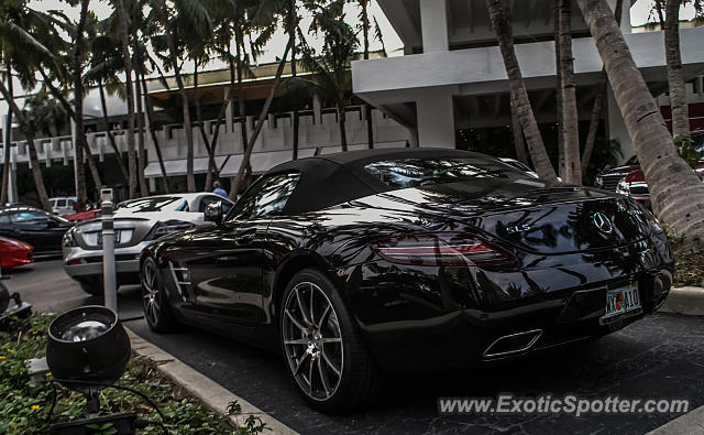 Mercedes SLS AMG spotted in Miami, Florida