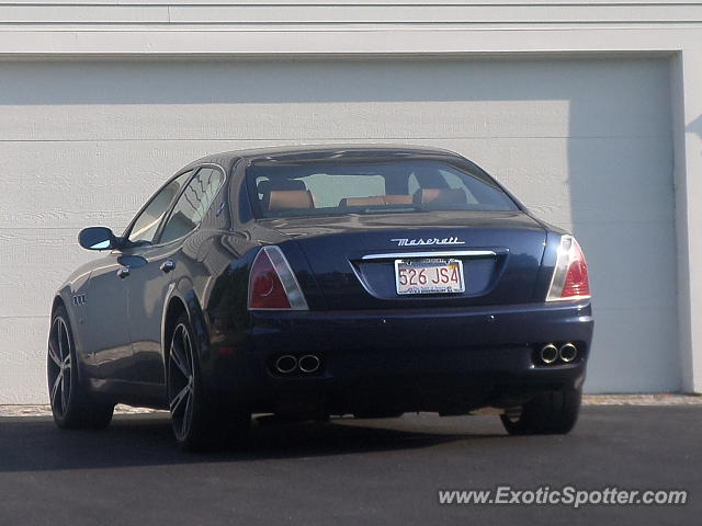 Maserati Quattroporte spotted in Sterling, Massachusetts