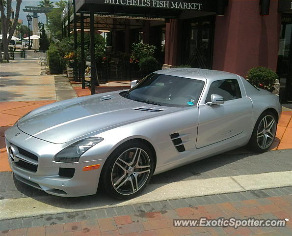 Mercedes SLS AMG spotted in Jacksonville, Florida