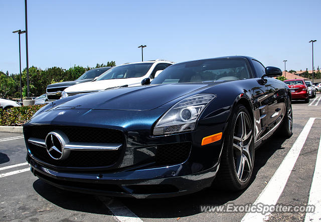 Mercedes SLS AMG spotted in Carmel Valley, California