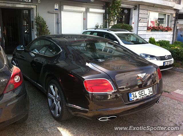 Bentley Continental spotted in Istanbul, Turkey