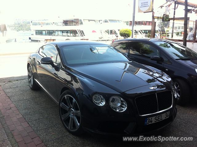 Bentley Continental spotted in Istanbul, Turkey