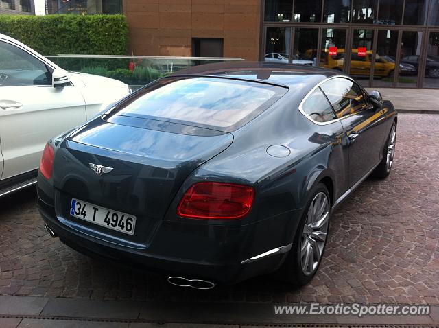 Bentley Continental spotted in Istanbul, Turkey