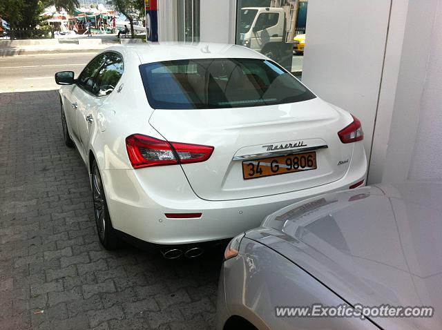 Maserati Ghibli spotted in Istanbul, Turkey