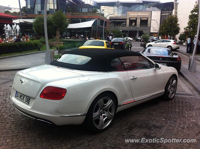 Bentley Continental spotted in Istanbul, Turkey