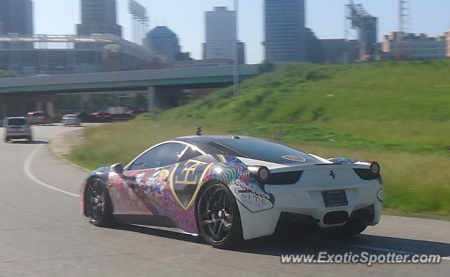 Ferrari 458 Italia spotted in Cleveland, Ohio