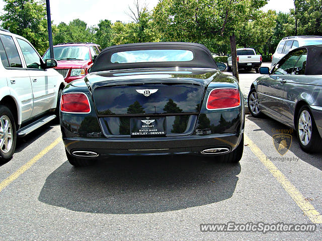 Bentley Continental spotted in GreenwoodVillage, Colorado