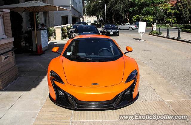 Mclaren 650S spotted in Beverly Hills, California