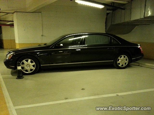 Mercedes Maybach spotted in Istanbul, Turkey