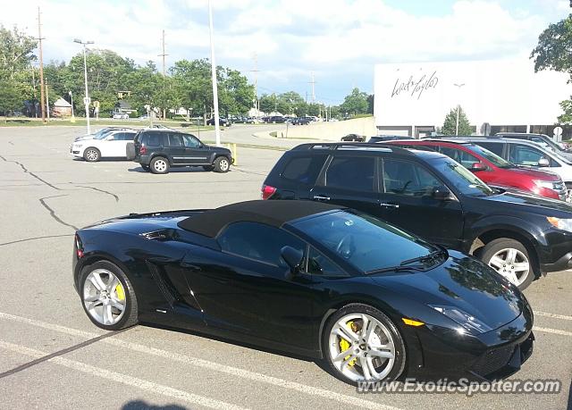 Lamborghini Gallardo spotted in Paramus, New Jersey