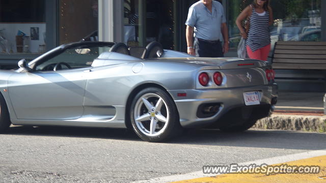 Ferrari 360 Modena spotted in Ayer, Massachusetts