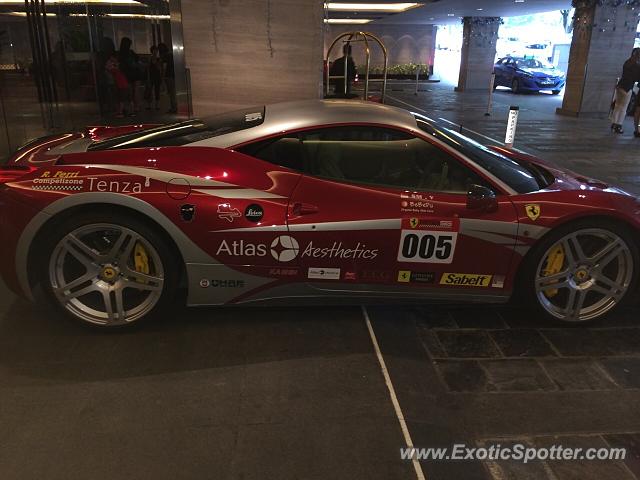 Ferrari 458 Italia spotted in Singapore, Singapore