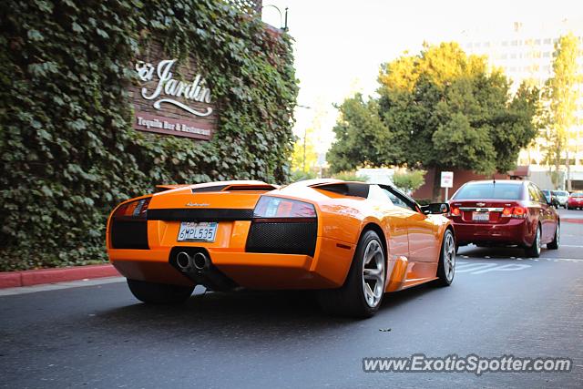 Lamborghini Murcielago spotted in San Jose, California